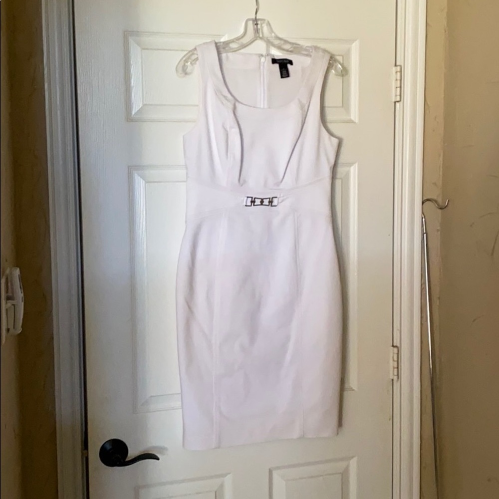 White House Black Market White Dress